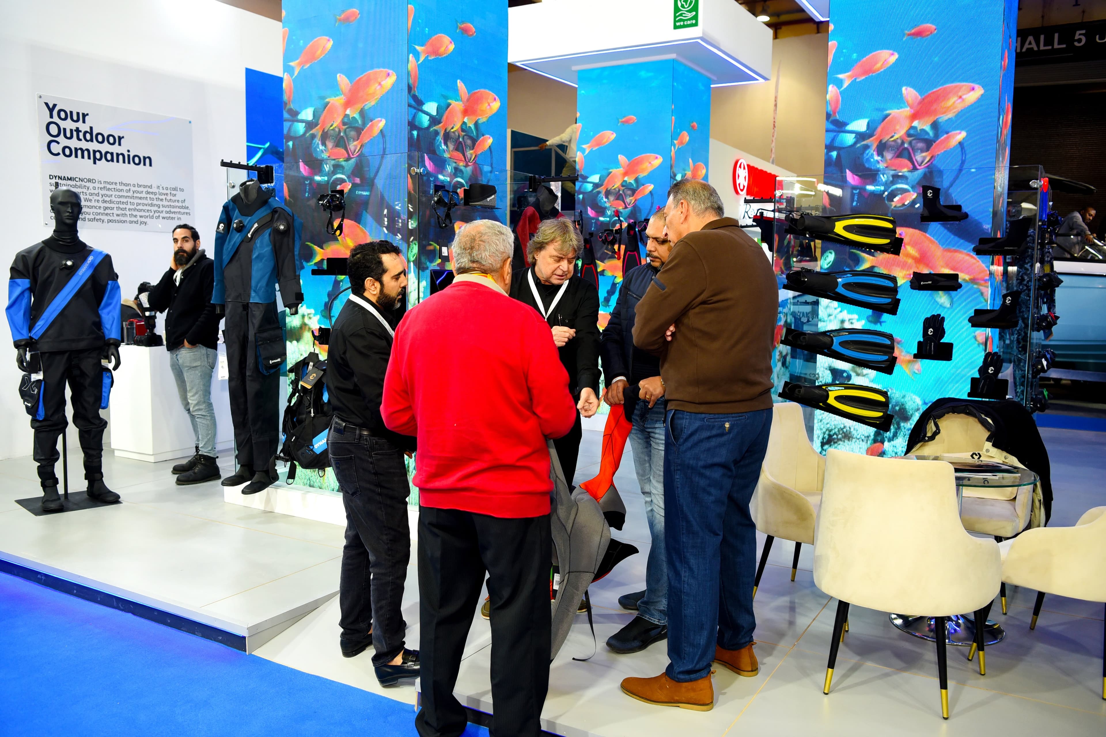 Professional support for exhibitors